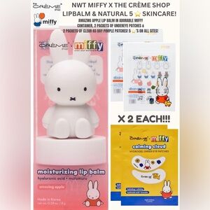 NIB MIFFY X THE CRÈME SHOP 5 PIECE MAKEUP & SKINCARE!